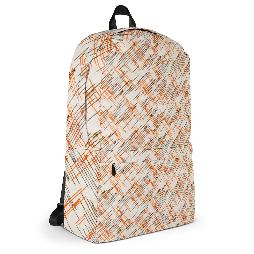 Scratched Lines Backpack